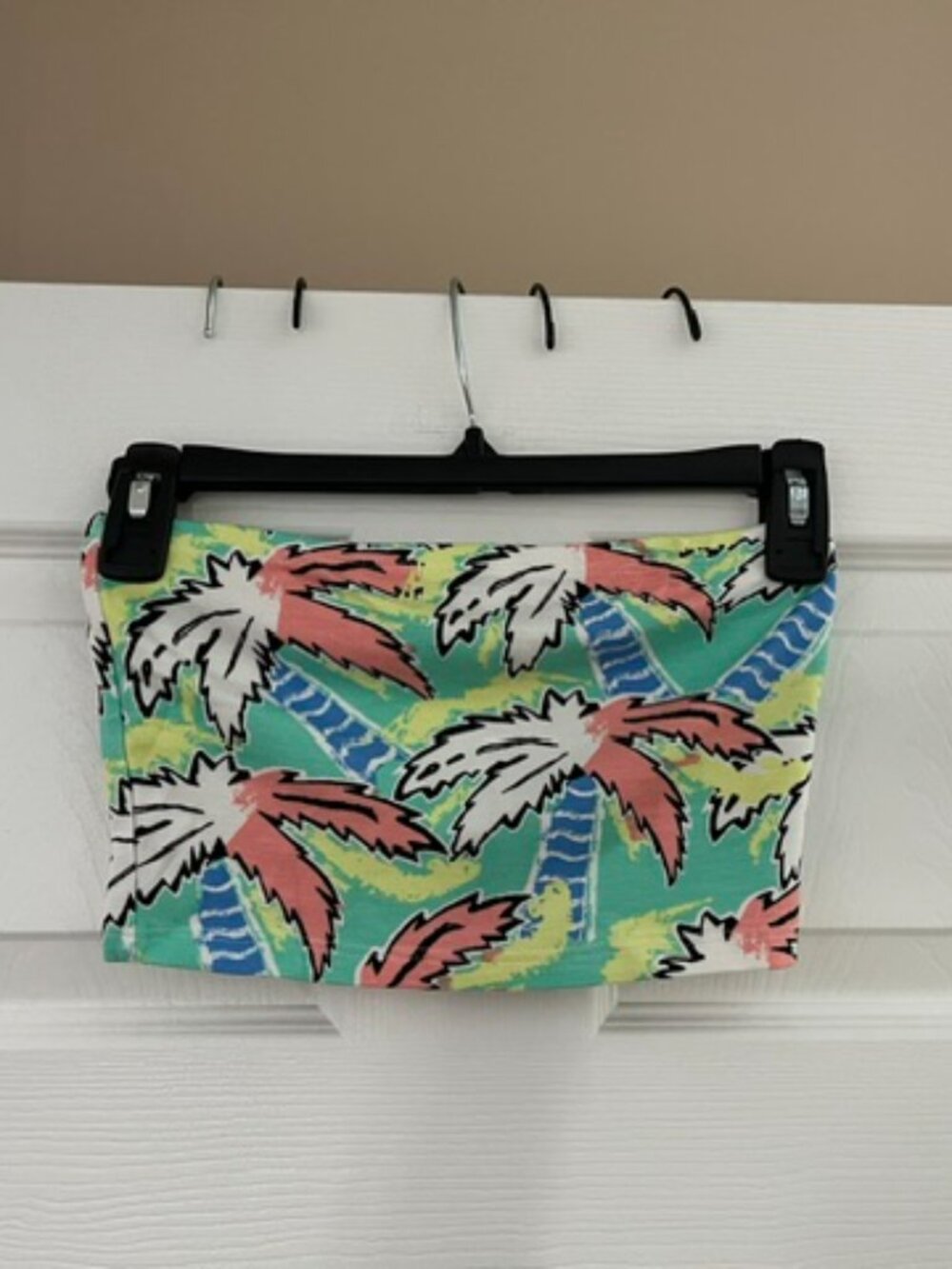 Topshop Tube Top Tropical Print Size US 4